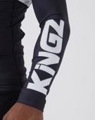 KINGZ Ranked Performance V2 L/S Rashguard-black